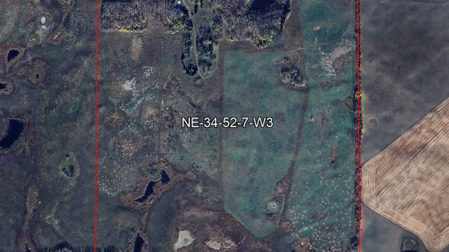 21 NE-34-52-7-W3 Satellite Farmland