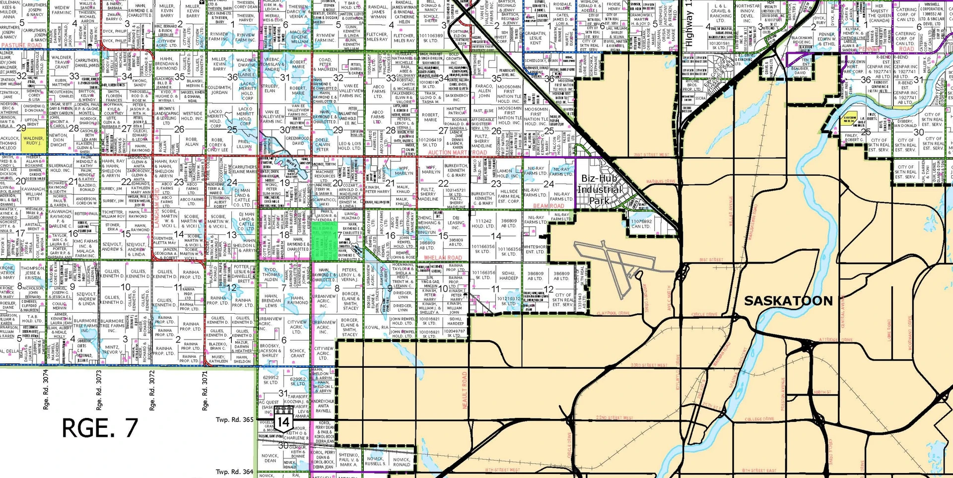 2 RM 344 Corman Park highlighted