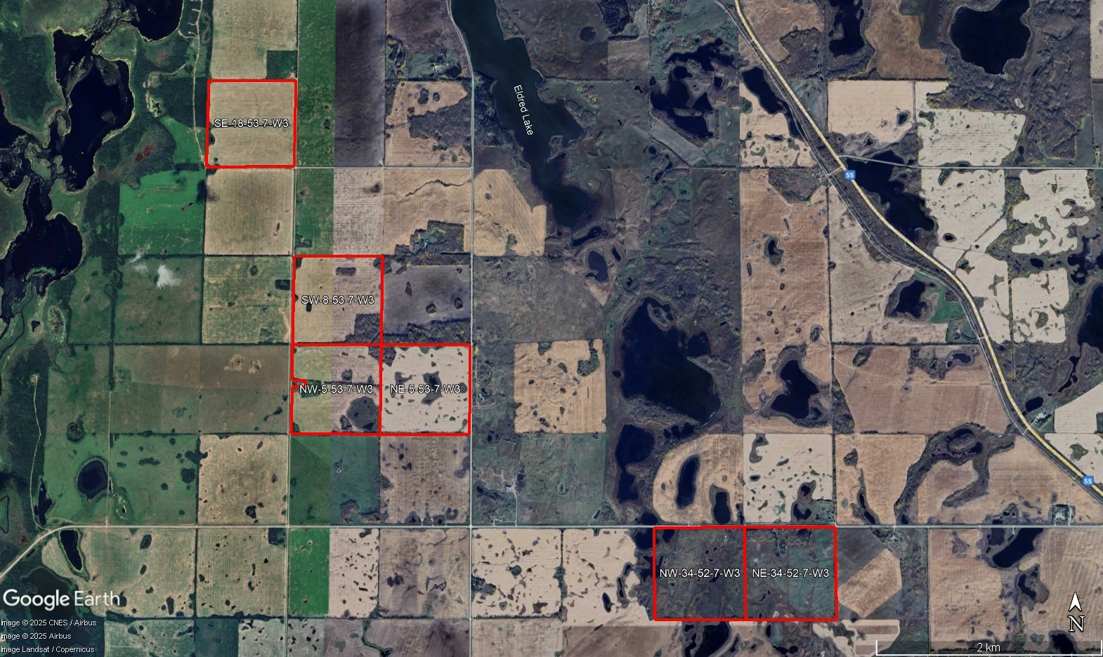 2 Satellite Farmland south