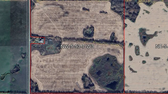4 NW-5-53-7-W3 Satellite Farmland