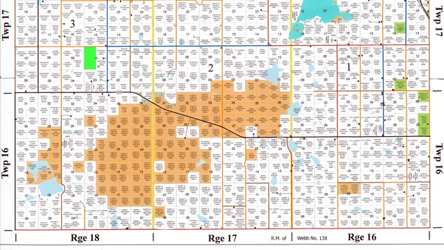 RM 168 map highlighted