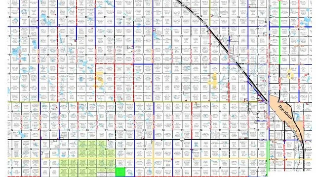 RM 253 map highlighted