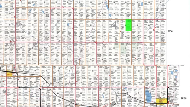 RM 261 map highlighted