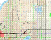 RM 284 map highlighted