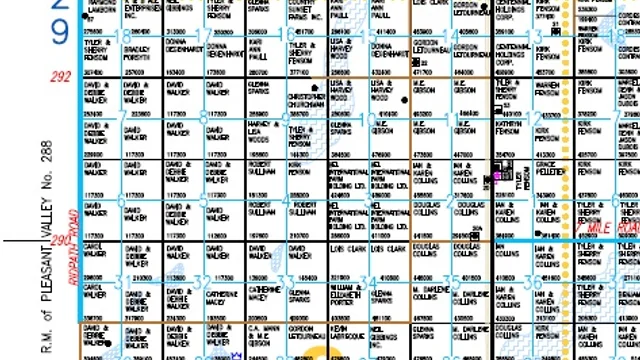 RM 287 map highlighted