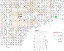 RM 315 map highlighted