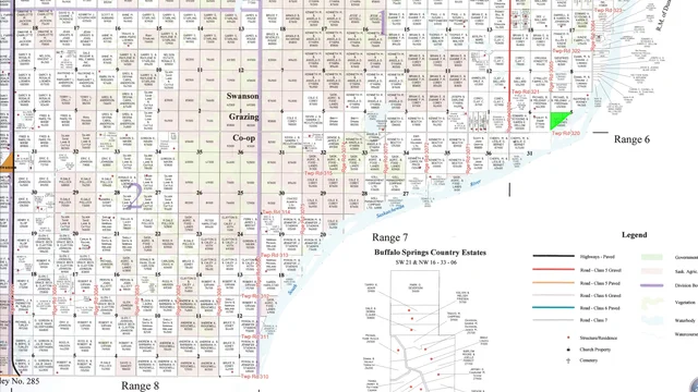 RM 315 map highlighted