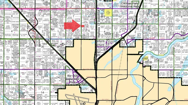 RM 344 map highlighted