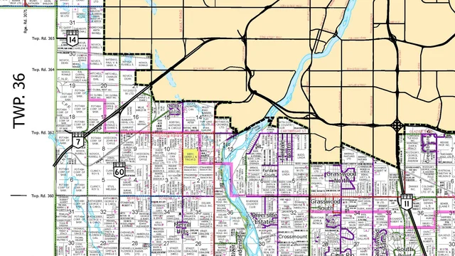 RM 344 map highlighted