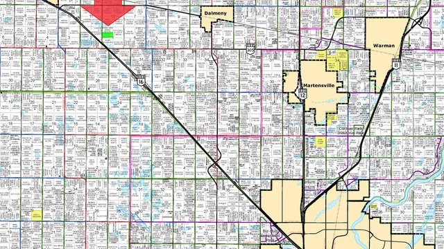 RM 344 map highlighted