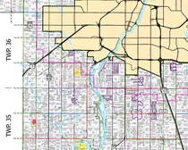 RM 344 map highlighted