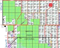 RM 350 map highlighted