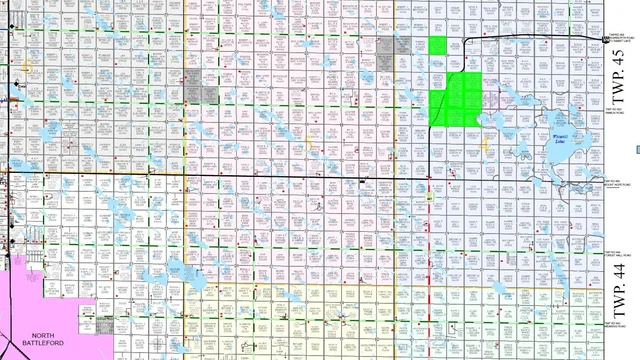 RM 437 map highlighted