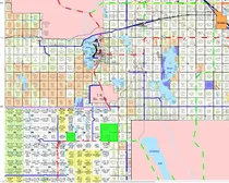RM 494 & RM 496 map highlighted