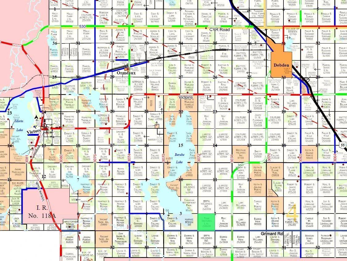 RM 494 map highlighted