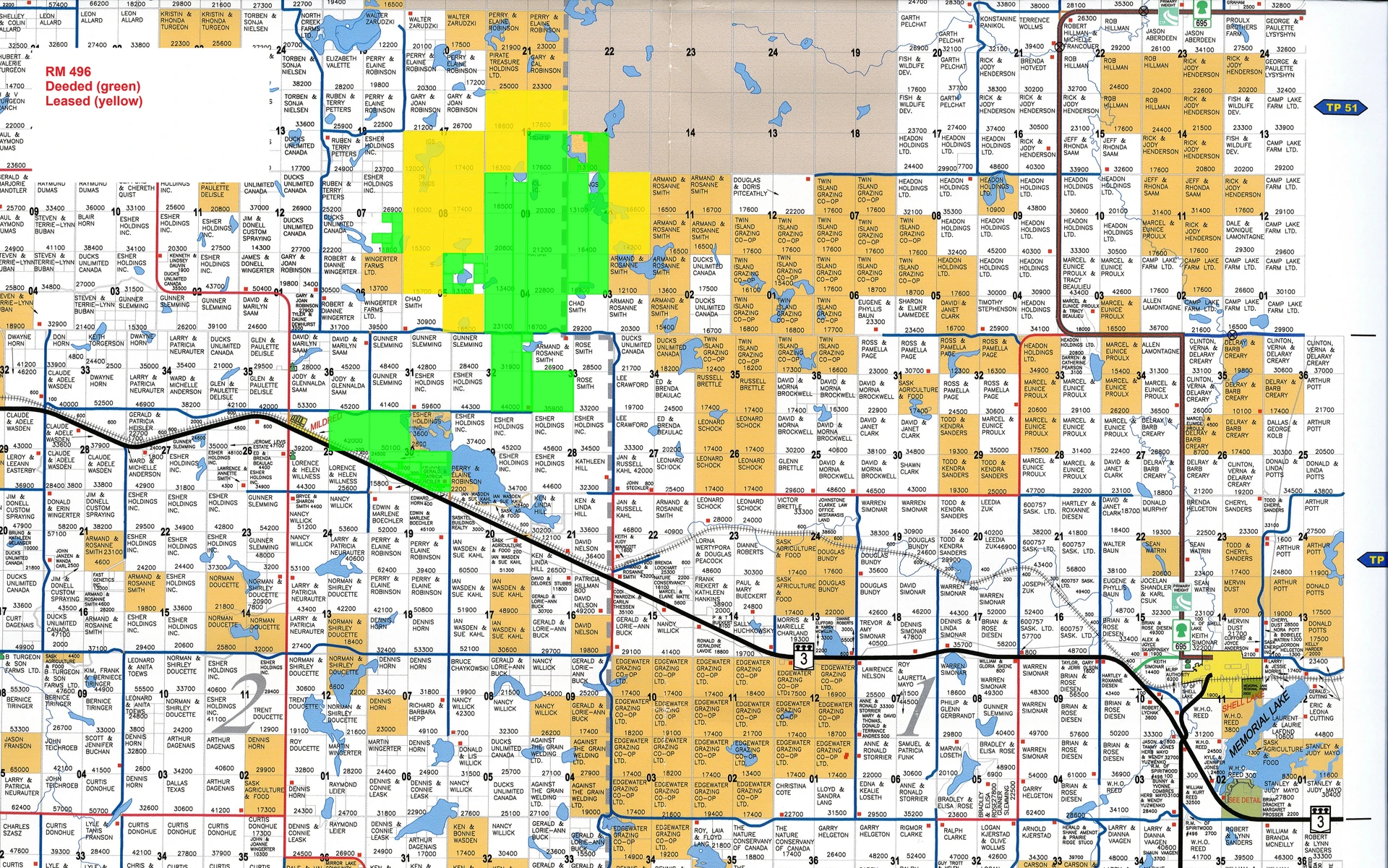 RM 496 map cropped highlighted