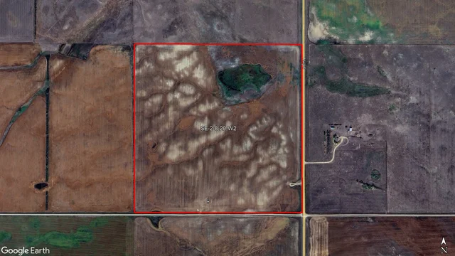 Satellite Image Outlined