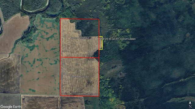 Satellite Image Outlined