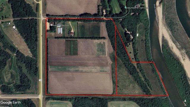 Satellite Image Outlined