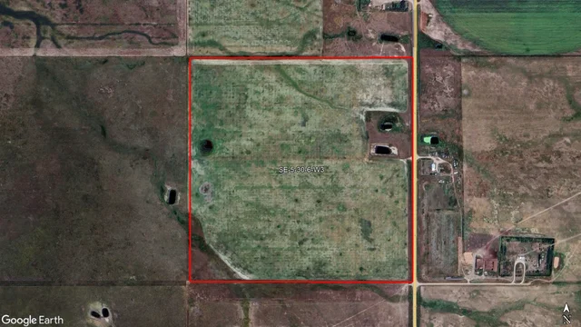 Satellite Image Outlined