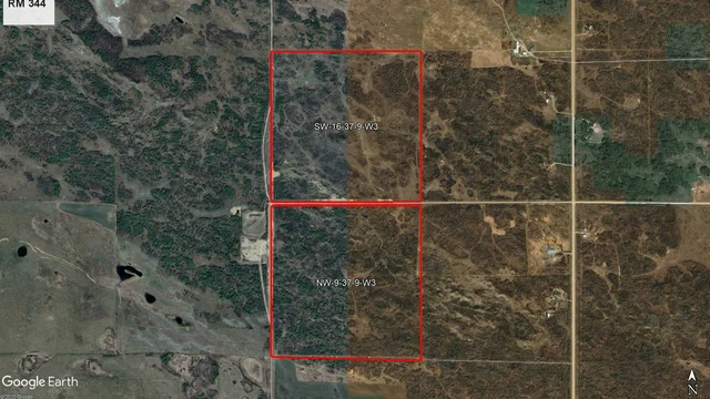 Satellite Image Outlined RM 344