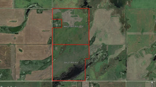 Satellite Image outlined