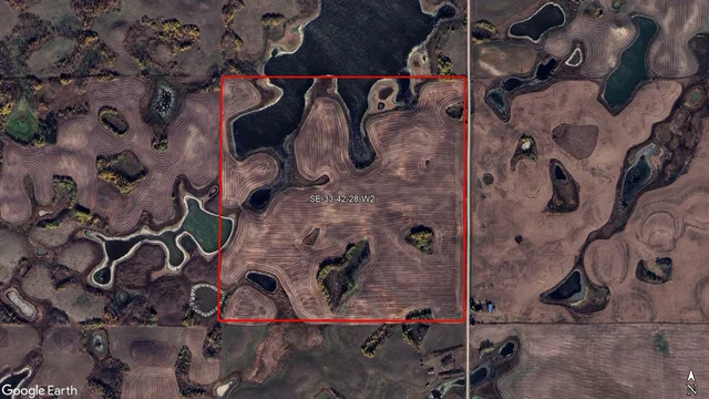 Satellite Image outlined SE 33