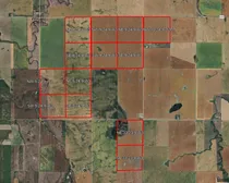 Satellite Image outlined west