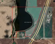 Satellite image outlined