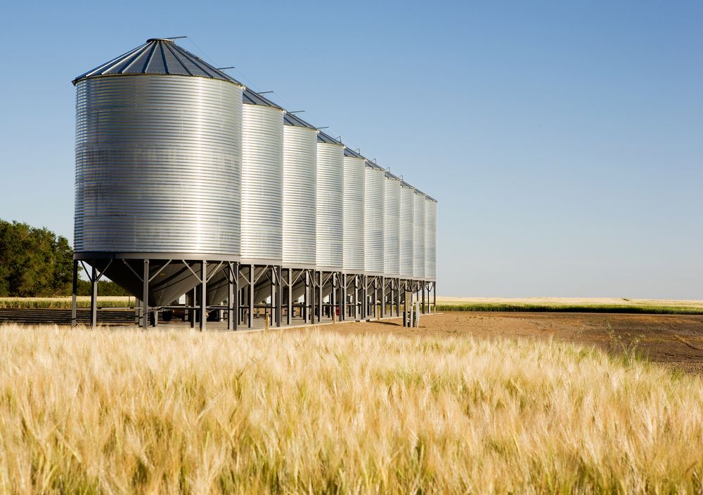 Grain bins
